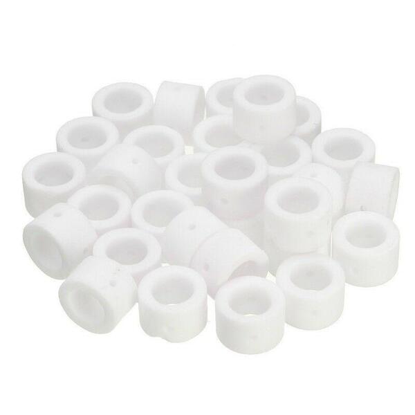 Kit 30 Anel Difusor Cerâmico Para Tocha De Corte Plasma Pt31