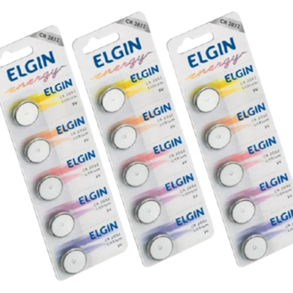 Kit 30 Baterias De Litio Cr2032 3v Blisters C/ 5 82193 Elgin