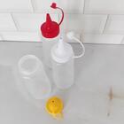 Kit 30 Bisnagas Plásticas Para Molhos 250ml Ketchup Mostarda