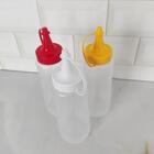 Kit 30 Bisnagas Plásticas Para Molhos 250ml Ketchup Mostarda