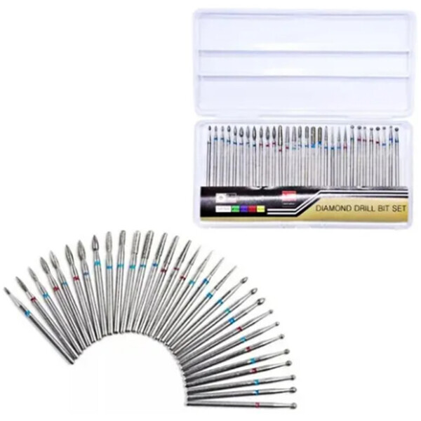 Kit 30 Brocas Diamantada Profissionais P/ Diversas Funções