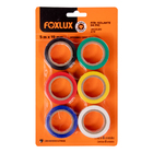 Kit 30 Fita Isolante Foxlux Pvc Antichamas 5mx19mm Colorida