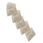 Kit 30 Guardanapos Jacquard Medalhao 38x38 Dourado