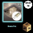 Kit 30 Lâmpadas De Led G9 7w Branco Frio(6000k) P/ Lustres E