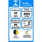 Kit 30 Peças Lampada Bulbo Led 50w Alta Potência Luz Branca 6