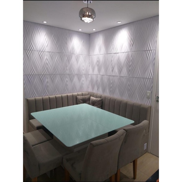 Kit 30 Placas De Pvc Revestimento 3d Sahara 7,5m²