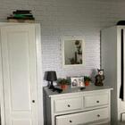 Kit 30 Placas Painel Decorativo Tijolinho Encaixe Plastico Co