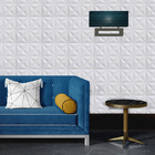 Kit 30 Placas Pvc 3d Revestimento De Parede Decorativa Estrel