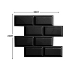 Kit 30 Placas Pvc 3d Revestimento De Parede Decorativa Tijoli