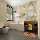 Kit 30 Placas Revestimento Parede Auto-adesiva Imitação Mármo