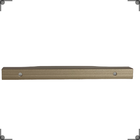 Kit 30 Puxadores De Móveis Wave Cava Ouro 180mm Aluminium Cha