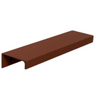 Kit 30 Puxadores Para Móveis Clean Reto Alumínio Cobre 125mm