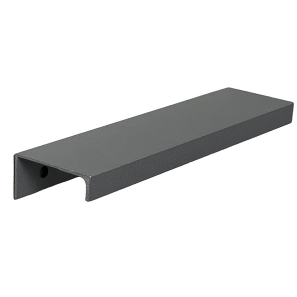 Kit 30 Puxadores Para Móveis Clean Reto Alumínio Titânio 125m