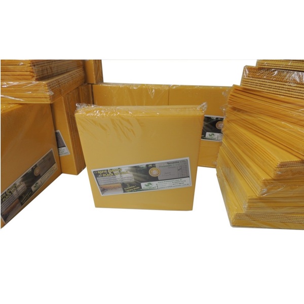 Kit 30 Refil Adesivos 45x22 Amarelo Moscas Mosquito