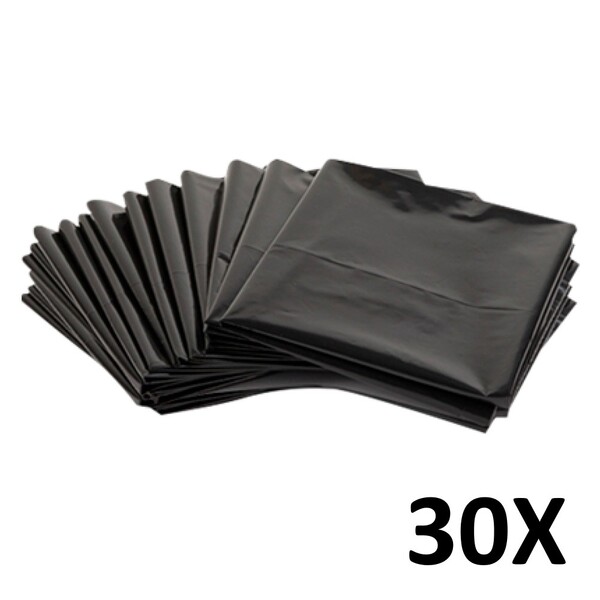 Kit 30 Saco De Lixo Reforçado Resistente Uso Doméstico 50l