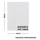 Kit 30 Saco Ráfia Entulho Construção Reciclagem 80x45cm 25kg