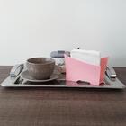 Kit 30 Suportes Porta Guardanapos De Papel Para Mesa Uz Rosa
