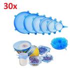 Kit 30 Tampas Para Pote Tigelas Vasilhas Panelas Latas Alimen