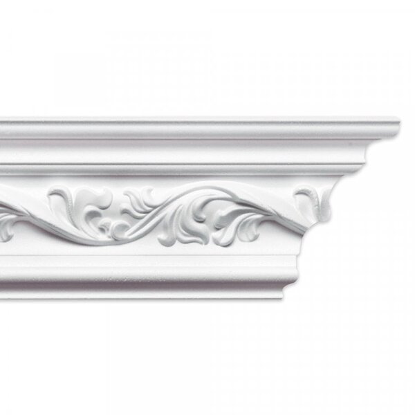 Kit 30m Linear Roda Teto Andrea Perfil De Poliestireno   Bran