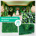 KIT 30x Placa de Grama Artificial Tapete Interno - 60x40 - Bu