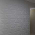 Kit 32  placas em pvc poliestireno revestimento 3d teto e par