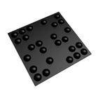 Kit 32 Placas 3d Pvc Preto Decoração Revestimento Premium De