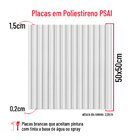 Kit 32 Placas Ripado Acabamento Poliestireno Externo Casa For