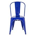 Kit - 32 X Cadeiras Iron Tolix - Azul Escuro