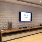 Kit 35  placas em pvc poliestireno revestimento 3d teto e par