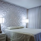 Kit 36  placas em pvc poliestireno revestimento 3d teto e par