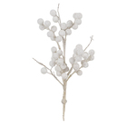 Kit 36 Enfeites de Natal Clássico Vermelho e Branco para Árvore de 120cm