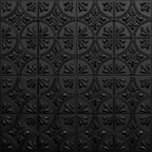 Kit 36 Placas 3d Pvc Preto Decoração Revestimento Premium De