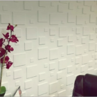 Kit 36 placas em pvc poliestireno revestimento 3d teto e pare