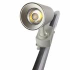 Kit 3  Luminária Spot Led Trilho 10w Branco Quente 3000k