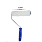 Kit 3  Rolo Pintura Rolinho Lã Sintética C/ Cabo 15cm Tigre