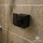 Kit 3 Acabamentos P/ Registro Style Quadrado Preto Fosco