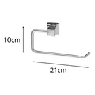 Kit 3 Acessórios Banheiro Moderno Porta Toallhas De Banho + T