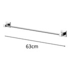 Kit 3 Acessórios Banheiro Moderno Porta Toallhas De Banho + T