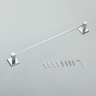 Kit 3 Acessórios Banheiro Moderno Porta Toallhas De Banho + T