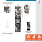 Kit 3 Adesivo Selante Pu 40 400g/280ml Unipega Branco