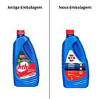 Kit 3 Algicida Choque Hth Solução Água Verde 1 Litro Piscina