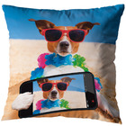 Kit 3 Almofadas Cheias Pet 40cm Sala Quarto Cachorros