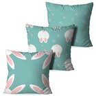 Kit 3 Almofadas Coelhinhos