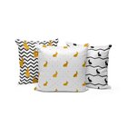 Kit 3 Almofadas Coelhos Minimalistas