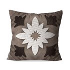 Kit 3 Almofadas Decorativa Marrom Escuro