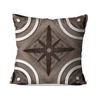 Kit 3 Almofadas Decorativa Marrom Escuro