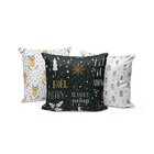Kit 3 Almofadas Decorativas Be Merry