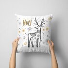 Kit 3 Almofadas Decorativas Feliz Natal