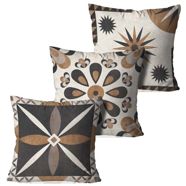 Kit 3 Almofadas Decorativas Firenzi