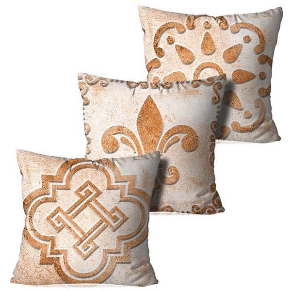 Kit 3 Almofadas Decorativas Lotús